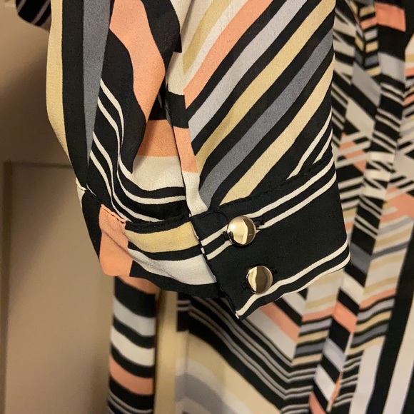 F&F long sleeve button up print shirt US14 - Picture 4 of 8